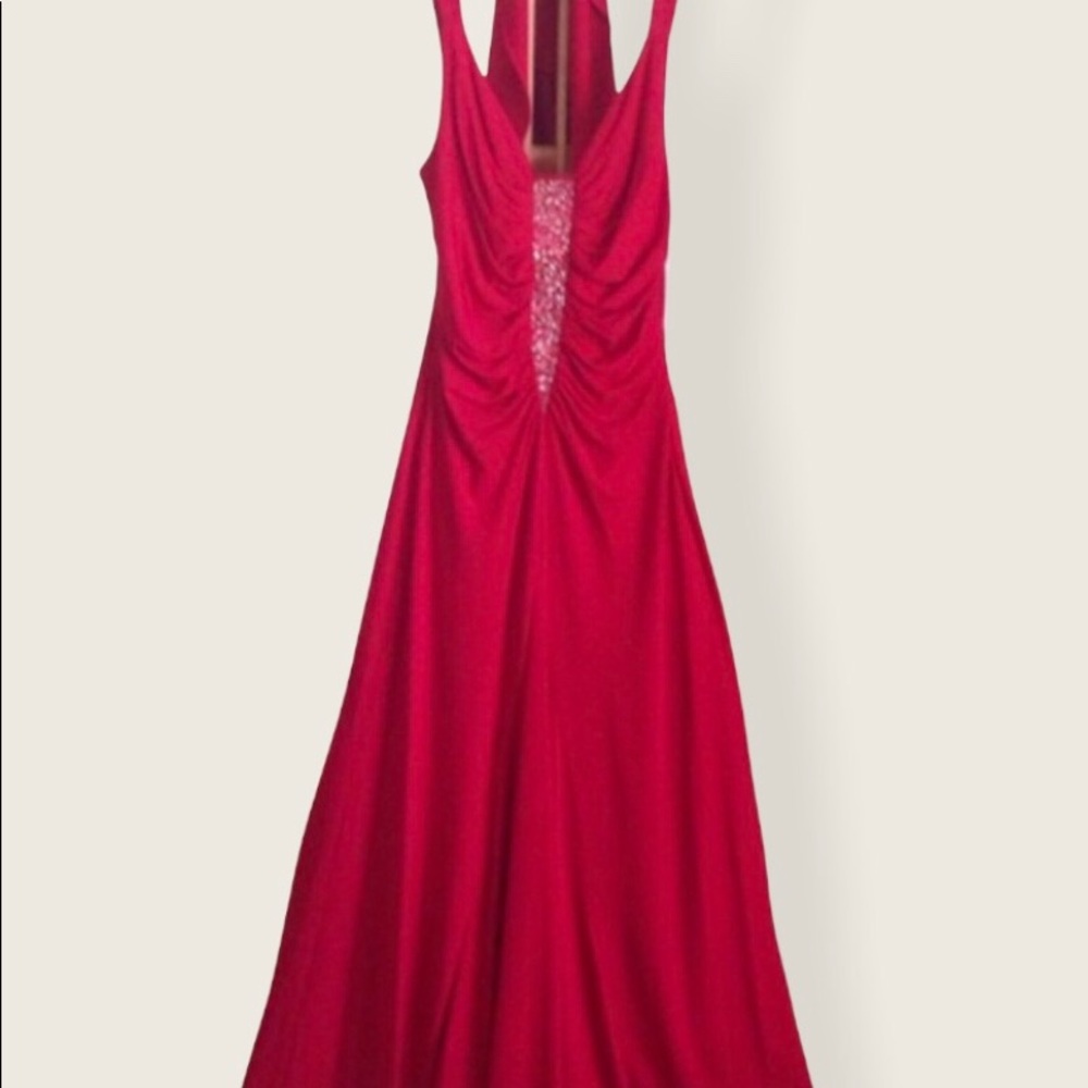 🔴 Dark Red Long Sexy Dress/Gown
